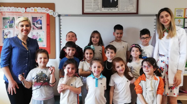 Ataşehir Okul Öncesi Gökkuşağı Grubu Öğrencileri Aile Katılımı Etkinliğinde