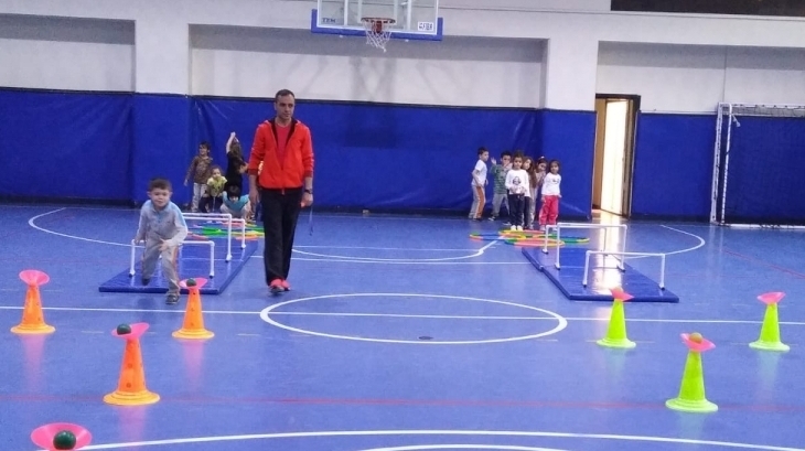 Avcılar Gezegenler Grubu Öğrencileri Bedensel Koordinasyon ve Beceri Etkinliğinde