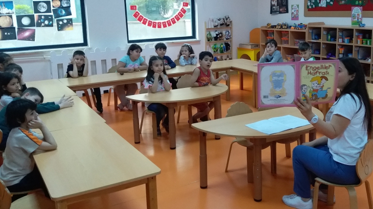 Avcılar Gezegenler Grubu Öğrencileri Türkçe Etkinliğinde