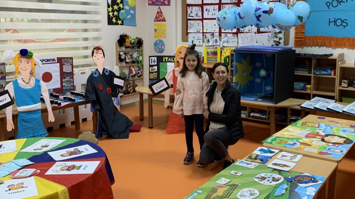 Avcılar Güneş  Grubu Öğrencileri Portfolyo Etkinliğinde
