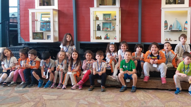 Avcılar Okul Öncesi A Grupları Rahmi Koç Müzesinde