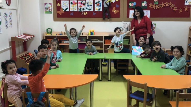 Avcılar Okyanus Koleji Ağaçlar Sınıfı Aile Katılımı Etkinliğinde