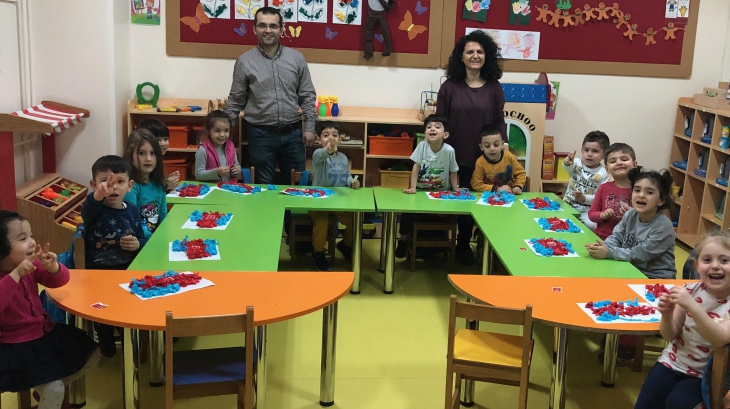 Avcılar Okyanus Koleji Ağaçlar Sınıfı Aile Katılımı Etkinliğinde