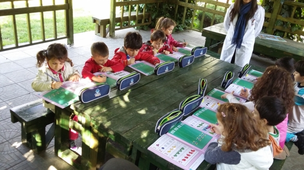 AVCILAR RÜZGÂR GRUBU OKYANUS PARKTA OKUMA-YAZMAYA HAZIRLIK ETKİNLİĞİNDE