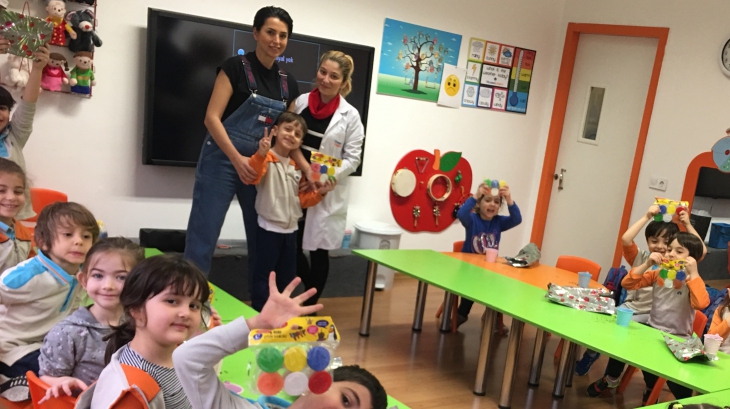 Bahçelievler Okul Öncesi Yıldızlar Grubu Aile Katılım Etkinliğinde