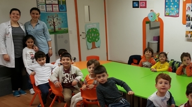 Bahçelievler Okyanus Okul Öncesi Gökkuşağı Grubu Aile Katılımı Etkinliğinde