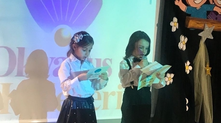 Bahçelievler Okyanus Koleji İlkokulu  1-A Sınıfı öğrencileri Okuma Bayramı Etkinliğini Gerçekleştirdi