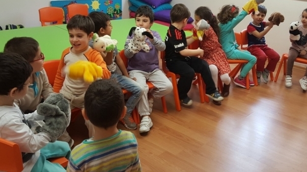 Bahçelievler Okyanus Koleji Okul Öncesi  İnciler Grubu Türkçe Dil Etkinliği Dersinde