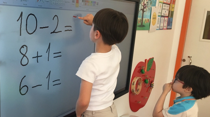 Bahçelievler Okyanus Koleji Okul Öncesi Yıldızlar Grubu Matematik Eğitiminde