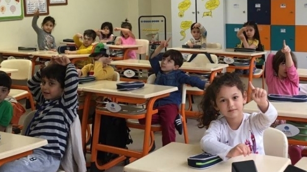 Bahçelievler Okyanus Koleji Okul Öncesi Gezegenler Grubu İlk Öğretime Hazırlık Dersinde