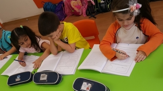 Bahçelievler Okyanus Koleji Okul Öncesi Gökkuşağı Grubu Düşünce Beceri Dersinde