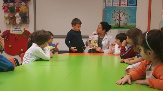 Bahçelievler Okyanus Okul Öncesi Gökkuşağı Grubu Proje Dersinde