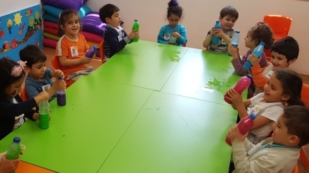 Bahçelievler Okyanus Okul Öncesi  İnciler Grubu Fen ve Doğa Dersinde