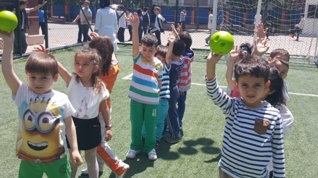 Bahçelievler Okyanus Okul Öncesi  İnciler Grubu Oyun ve Hareket Etkinliğinde