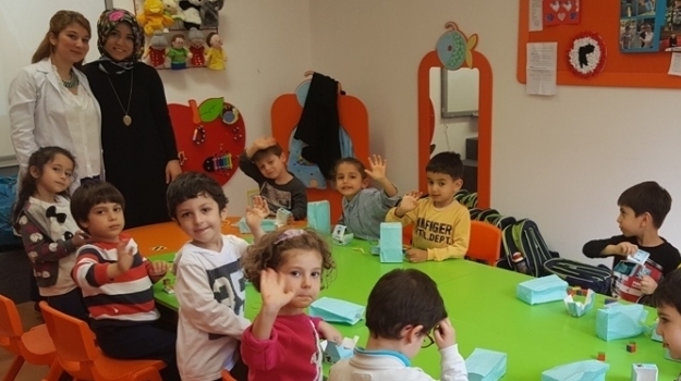 Bahçelievler Okyanus Okul Öncesi İnciler Grubu Aile Katılım Etkinliğinde