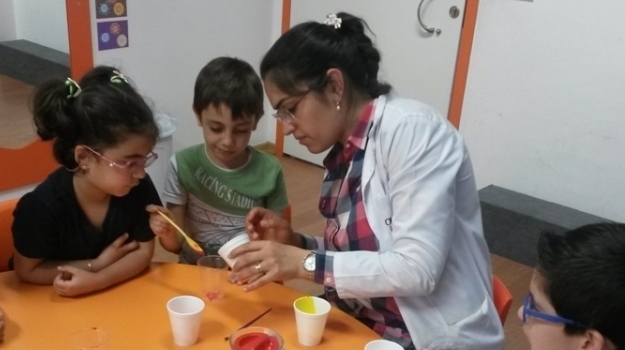 Bahçelievler Okyanus Okul Öncesi Yıldızlar Grubu Fen ve Matematik Dersinde