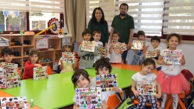 Bahçelievler Okyanus Okul Öncesi Gezegenler Grubu Öğrencileri Aile Katılımı Etkinliğinde