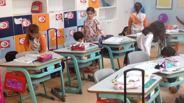 Bahçeşehir Okyanus 1-A, 1-B, 1-C Sınıfları 'Standart Olmayan Ölçüm Birimleri'ni Öğreniyorlar.