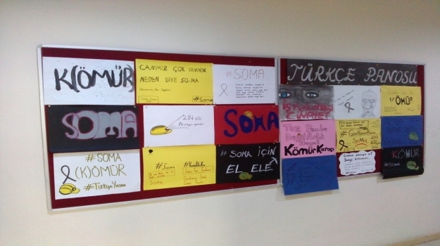Bahçeşehir Okyanus Koleji, Soma Faciasının Acısını Paylaştı