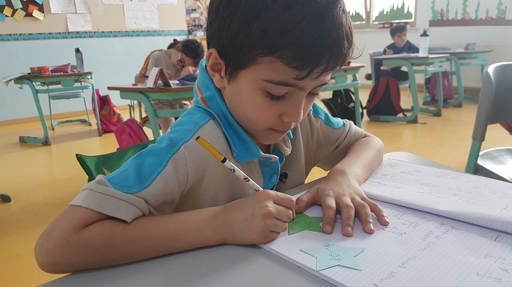 Bahçeşehir Okyanus Koleji Üstün Zekâlılar ve Yetenekliler İlkokulu 2-E ve 2-F Sınıfı Öğrencileri Bölme Etkinliğinde