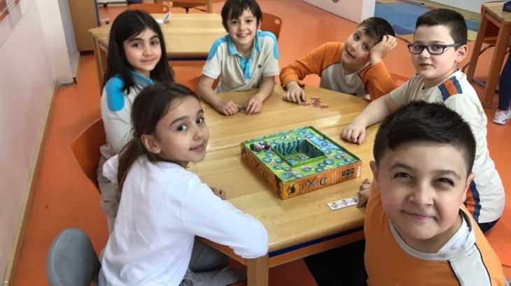 Üstün Zekâlılar Ve Yetenekliler İlkokulu 4-E Sınıfı Zekâ ve Akıl Oyunları Dersinde