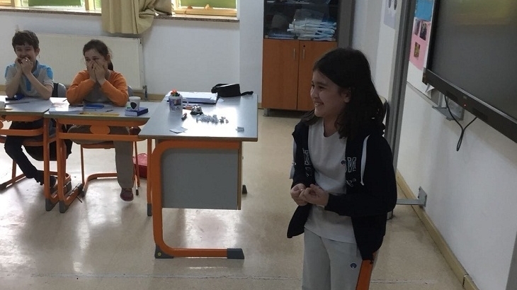 Bahçeşehir Okyanus Koleji Üstün Zekâlılar ve Yetenekliler İlkokulu 4-F Sınıfı Doğaçlama Hikaye Oluşturdular