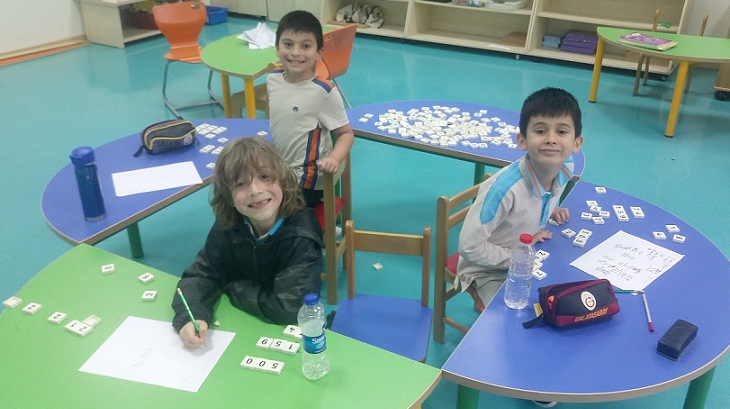 Bahçeşehir Okyanus Koleji Üstün Zekâlılar ve Yetenekliler İlkokulu 1. Sınıf Matematik Esnek Grup Öğrencileri “Dostça Rekabet” Etkinliğinde