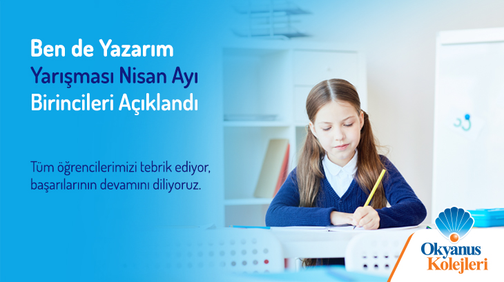 Ben De Yazarım Yarışması Nisan Ayı Birincileri Belli Oldu