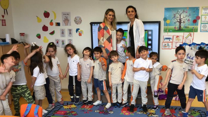 Beykent Okul Öncesi Balıklar Grubu Aile Katılımı Etkinliğinde