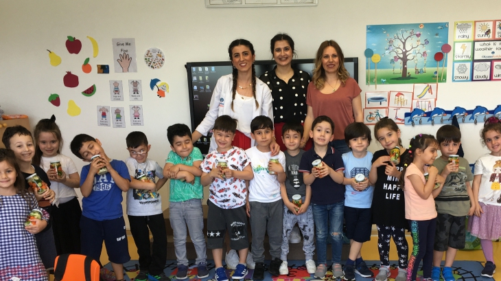 Beykent Okul Öncesi Balıklar Grubu Aile Katılımı Etkinliğinde