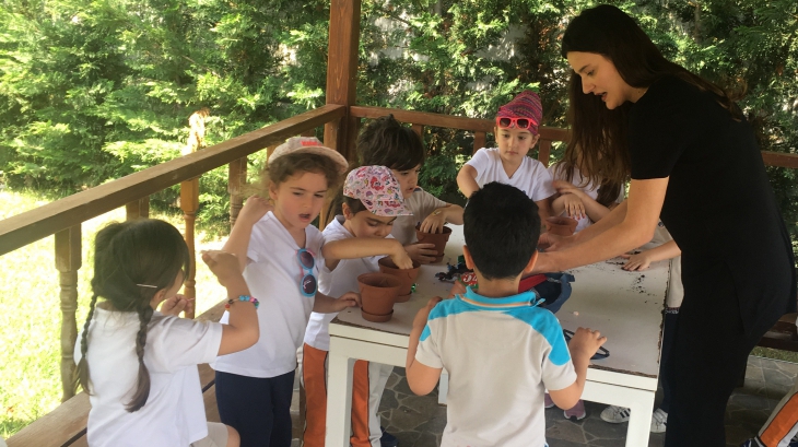 Beykent Okul Öncesi Balıklar Grubu Aile Katılımı Etkinliğinde