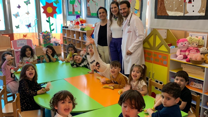 Beykent Okul Öncesi Çiçekler Grubu Aile Katılımı Etkinliğinde