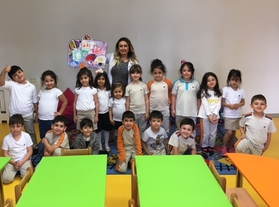 Beykent Okyanus Koleji Güneş Grubu Öğrencileri Sanat Etkinliğinde.