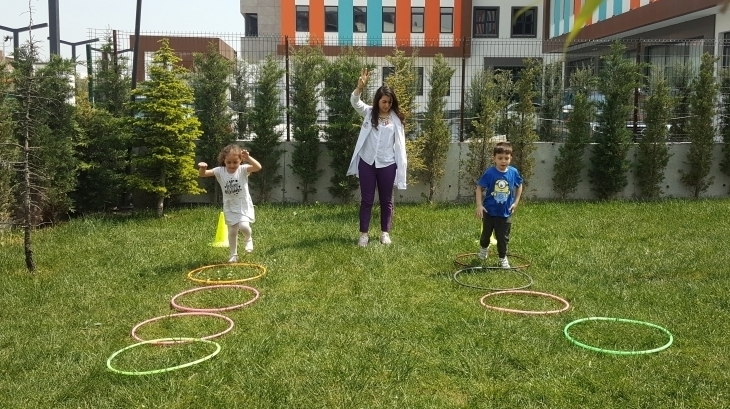 Beykent Okyanus Koleji Okul Öncesi Balıklar Grubu Öğrencileri Oyun Etkinliğinde