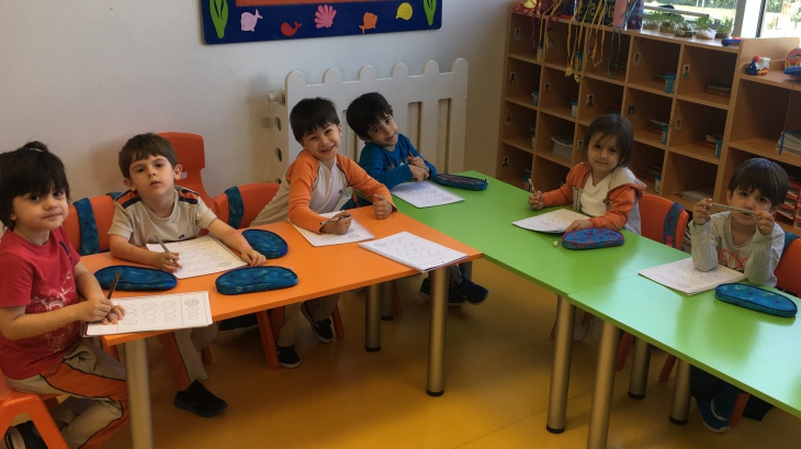 Beykent Okyanus Koleji Okul Öncesi Balıklar Sınıfı Düşünme Becerileri Dersinde