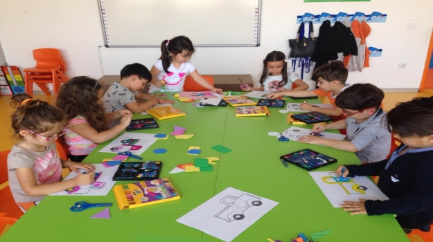 Beykent Okyanus Okul Öncesi Balıklar Sınıfı Matematik Dersinde