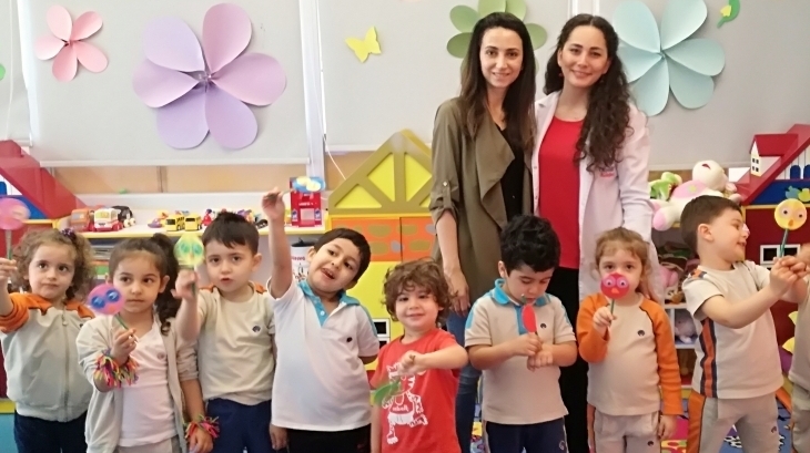 Beykent Okyanus Koleji Okul Öncesi Çiçekler Grubu Öğrencileri Aile Katılım Etkinliğinde