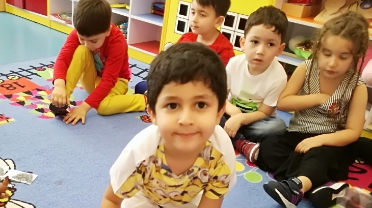 Beykent Okyanus Koleji Okul Öncesi Çiçekler Grubu Öğrencileri Fen ve Doğa Etkinliğinde