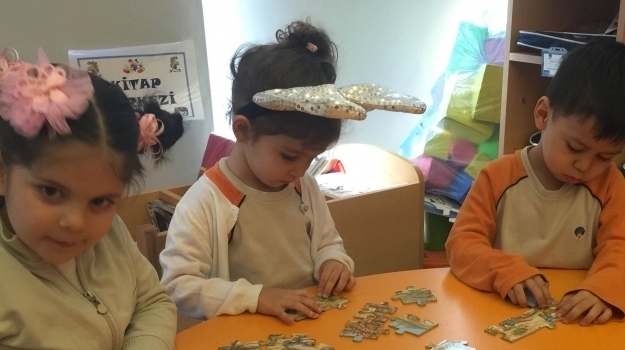 Beykent Okyanus Okul Öncesi Çiçekler Grubu Öğrencileri Bilişsel Etkinliğinde