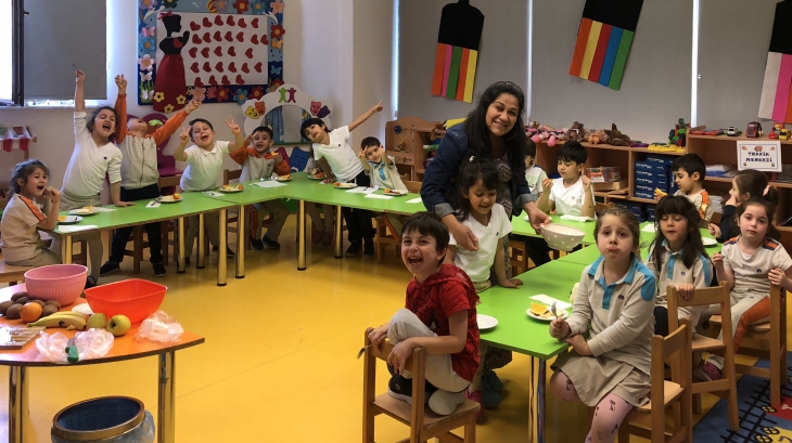Beykent  Okyanus Koleji Okul Öncesi Gökkuşağı  Grubu  Aile Katılım  Etkinliğinde