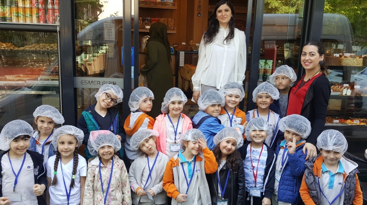Beykent Okyanus Koleji Okul Öncesi  Öğrencileri  Üretim Temalı Fırın Gezisinde
