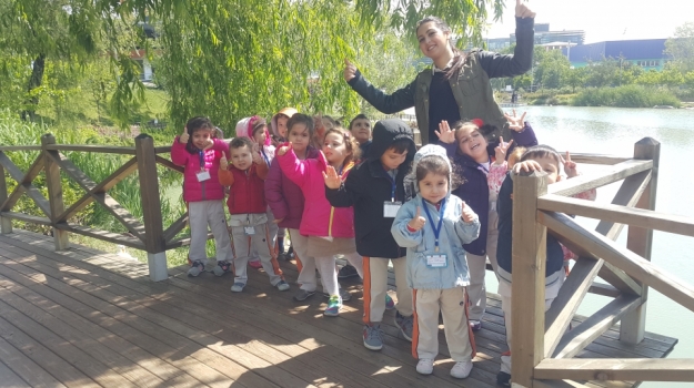 Beykent Okyanus Okul Öncesi Öğrencileri Botanik Park Gezisinde