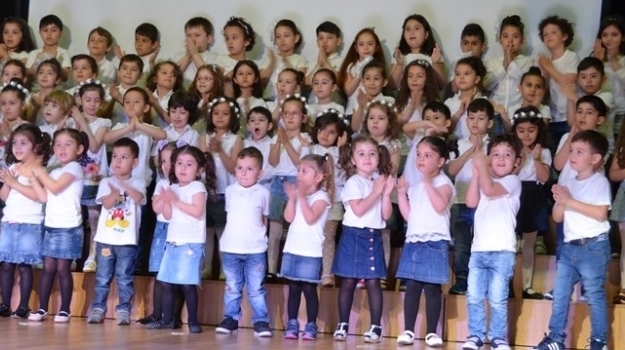 BEYKENT OKYANUS KOLEJİ OKUL ÖNCESİNDE YIL SONU GÖSTERİSİ COŞKUSU