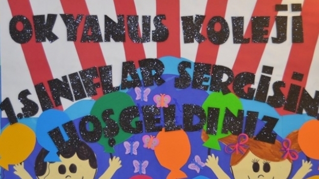 Beykent Okyanus Kolejin'de 1.Sınıfların Paint ve Resim Sergisi