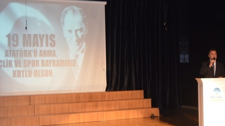 Beykent Okyanus kolejinde 19 Mayıs Atatürk'ü Anma Gençlik ve Spor Bayramı Coşkuyla Kutlandı.