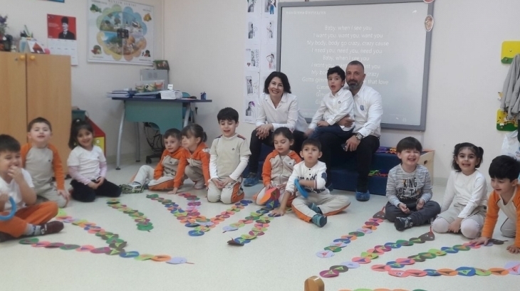 Beylikdüzü Okul Öncesi Yunuslar Sınıfı Aile Katılımı Etkinliğinde