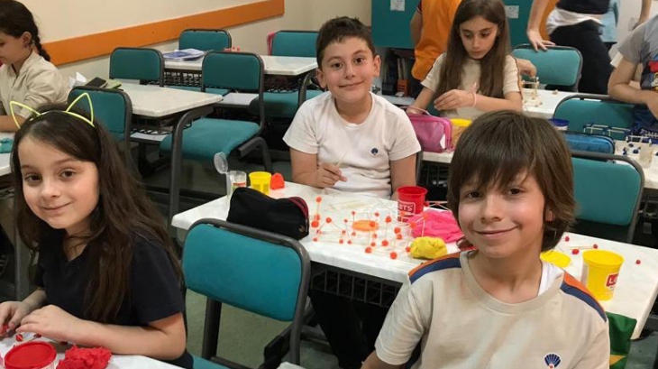 Beylikdüzü Okyanus Koleji ''3.Sınıf Öğrencileri Geometrik Cisim Tasarımı''