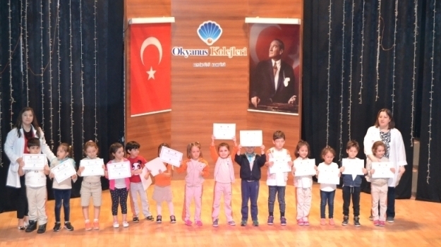 Beylikdüzü Kampüsü Anaokulu Öğrencileri İlkokula Hazırlık Belgelerini Aldılar