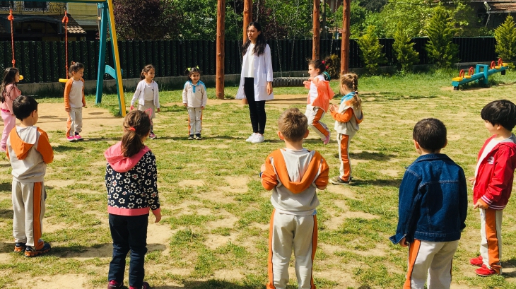 Çekmeköy Okyanus Koleji, Okul Öncesi Balıklar Grubu, Oyun Etkinliği Dersinde