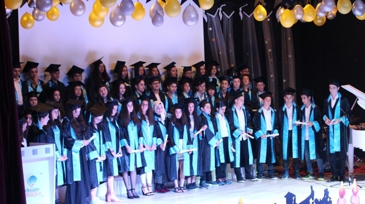 Çekmeköy Okyanus Koleji  Ortaokulu 2017-2018  Eğitim – Öğretim Yılı 8.Sınıf Mezuniyet Töreni